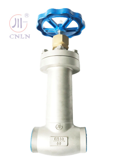 PN40 DN40 LNG/LOX/LN2/LAR/LCO2用の真空ジャケット付き低温球弁