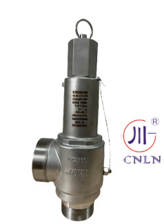 DN25 低温型完全開封式安全型PTFEバルブ CF8 CF3 LOX LNG LAR LIN LCO2タンクバルブ