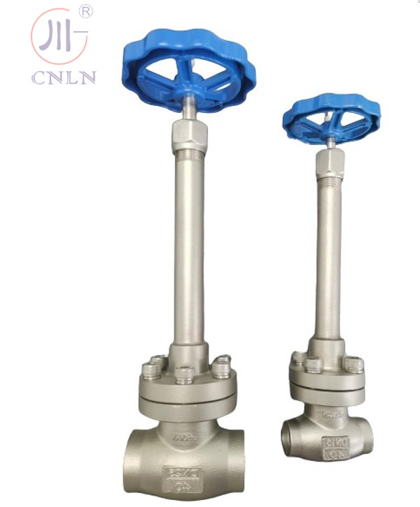 手動型不毛鋼冷凍球弁 DN25/DN15 LNG/LOX/LN2/LAR/LCO2