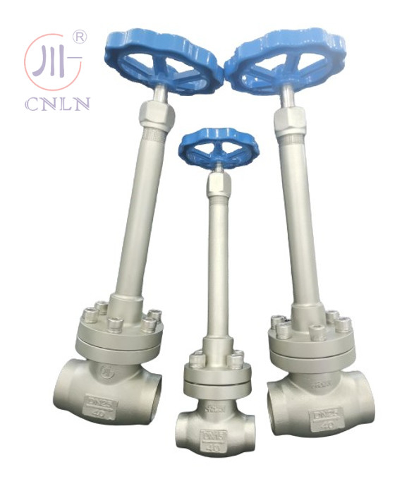 CF3/CF8 LNG/LOX/LN2/LAR/LCO2用の手動冷凍球弁 DN25/DN15