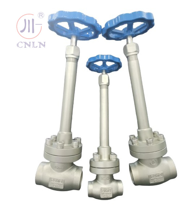 CF3/CF8 LNG/LOX/LN2/LAR/LCO2用の手動冷凍球弁 DN25/DN15