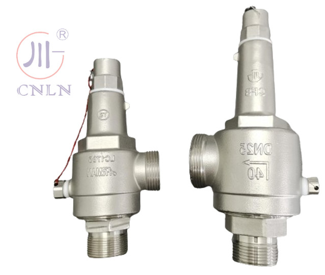 DN25/DN15 LNG/LOX/LN2/LAR/LCO2用の不?? 鋼冷凍安全バルブ