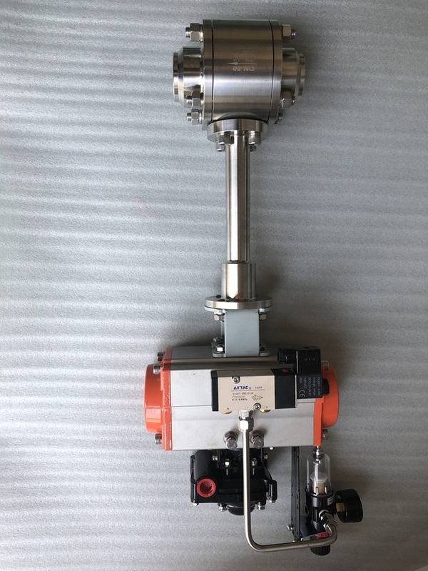 CF3/CF8 SS304/SS316 LNG/LOX/LN2/LAR用の冷却型気圧球弁