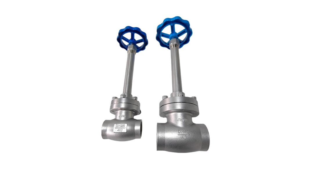 手動冷凍シャットオフバルブソケット溶接 -196~+80 °C LNG LOX LIN LAR LCO2