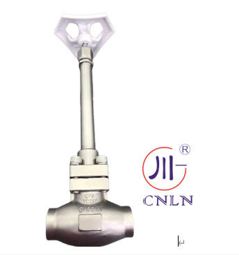 LN2 DN25 LNG/LOX/LN2/LAR/LCO2用の冷凍型ソケット溶接球弁 DJ61F-40P