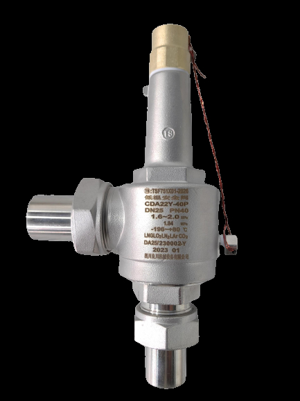 ステンレス鋼低温安全弁 3/8''-2'' 4.0Mpa -196℃～+120℃