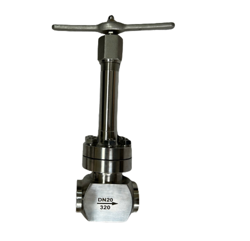 DJ61F-50P LNG/LOX用途向け、最大圧力5.0MPa、-196℃～+80℃の温度範囲に対応した低温グローブバルブ