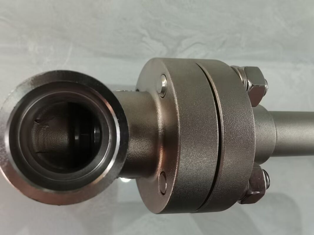 CE ISO 認定 クリオジェニック・ボール・バルブ 最大圧力5.0Mpa ステンレス・スチール304/316 と -196〜+80°C 温度範囲