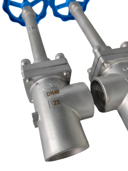 ISO CE EAC 認定 低温球弁 最大圧力5.0Mpa,温度範囲 -196°C〜+80°C ステンレス鋼304/316