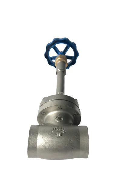 溶接端 CF8 CF8M LNG/LOX/LN2/LAR/LCO2用の長い幹の冷凍球弁